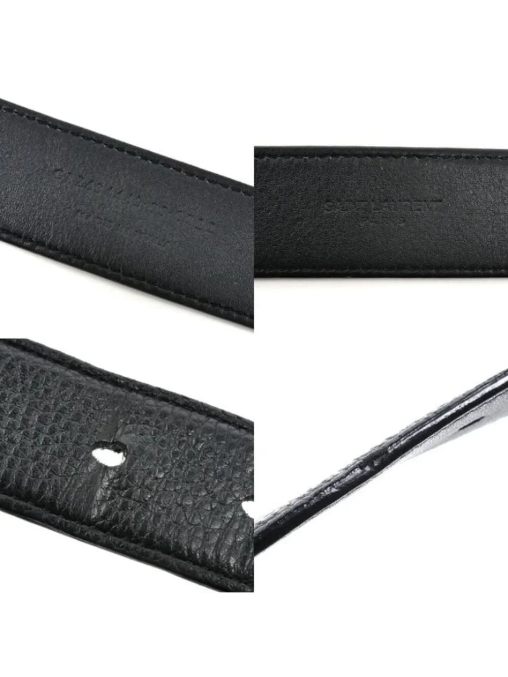 Saint Laurent Cassandra Belt Black